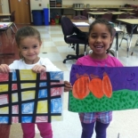 Kindergarten Art at Rosa Parks