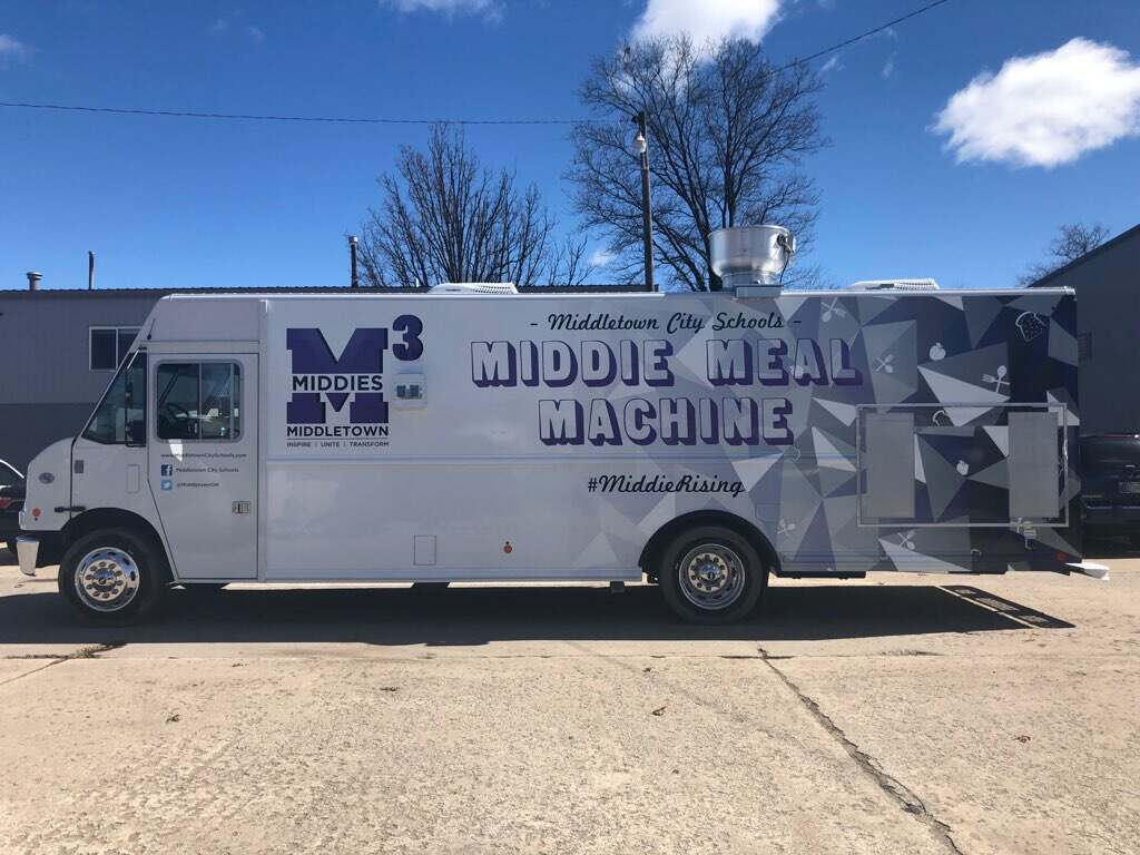 The Middie Meal Machine food truck
