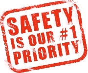 Safety is our #1 priority 