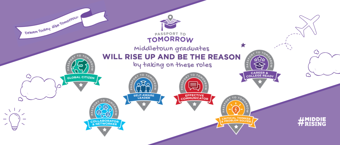 Passport to Tomorrow badges